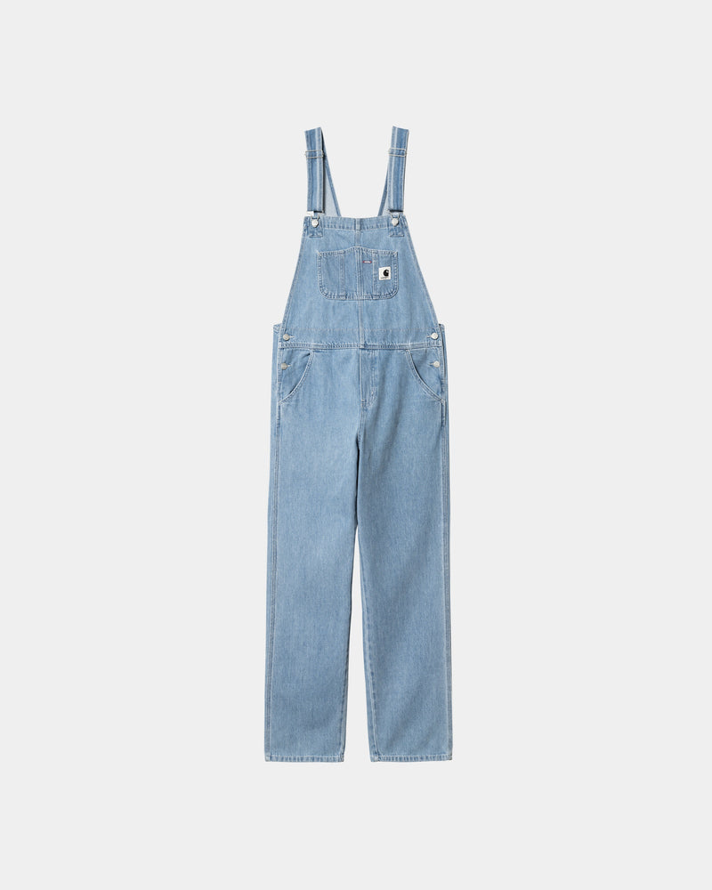 Carhartt denim bibs best sale