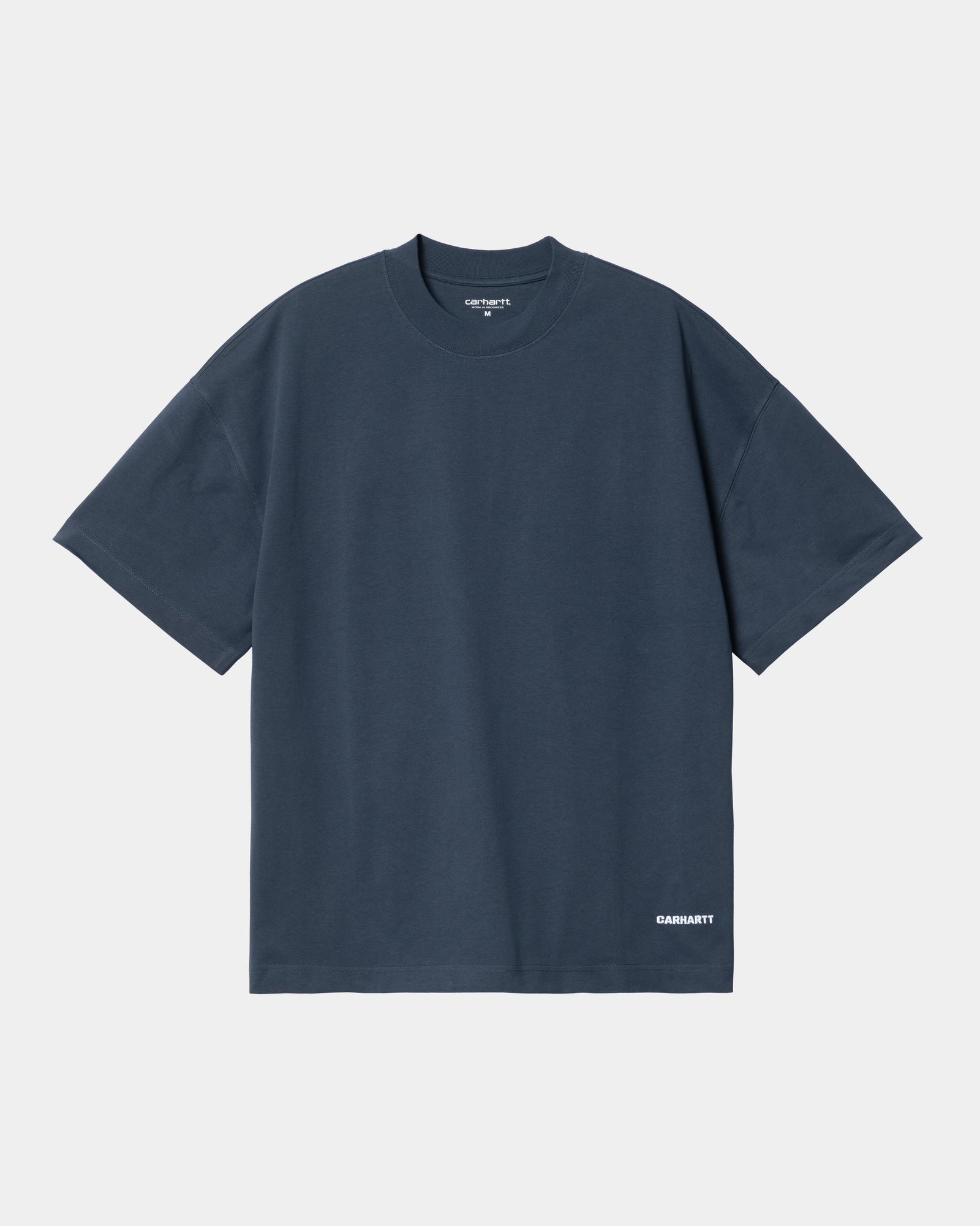 칼하트WIP Carhartt Link Script T- Shirt,Blue