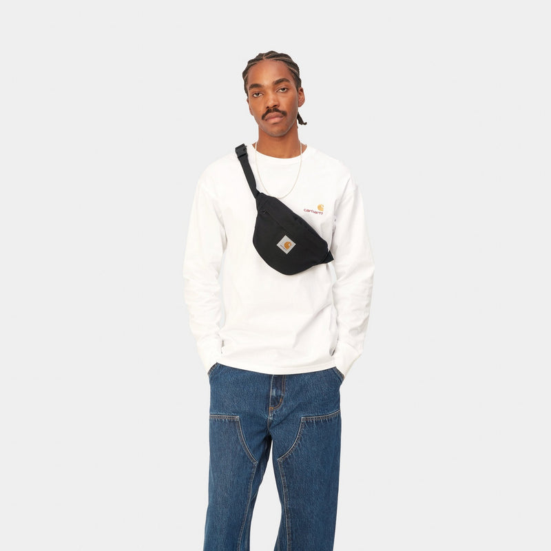 CARHARTT WIP Jake Hip Logo-Appliquéd Canvas Belt Bag for Men in 2023