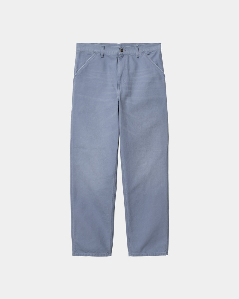 Carhartt WIP Single Knee Pant | Bay Blue (aged canvas) – Page 