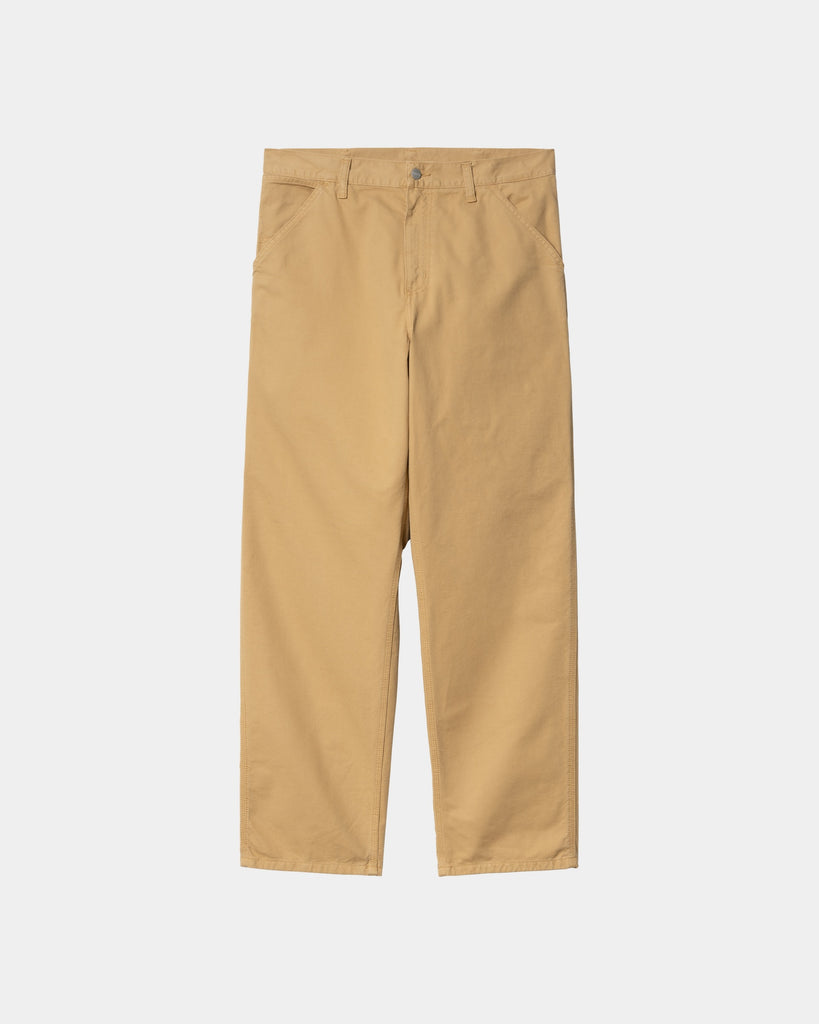 Carhartt WIP Single Knee Pant - Drill | Bourbon (garment dyed) – Page ...