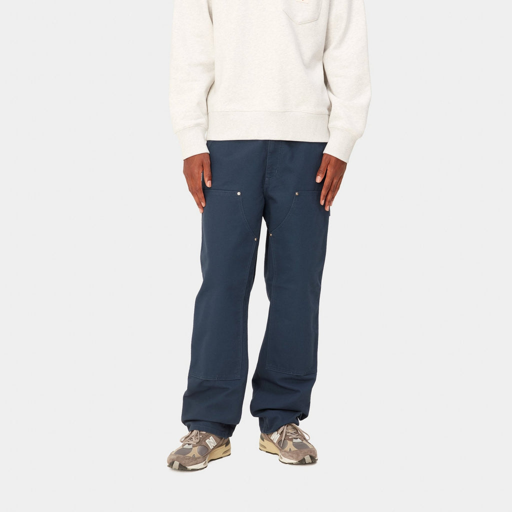 Carhartt WIP Double Knee Pant | Blue – Page Double Knee Pant – Carhartt ...