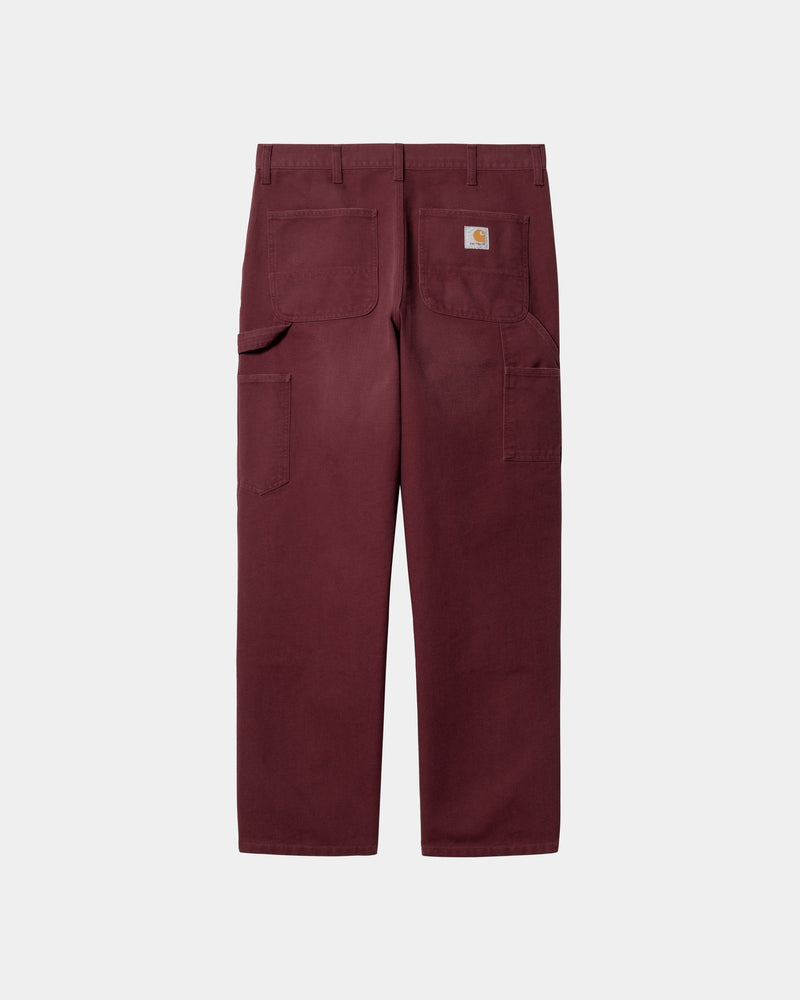 Carhartt WIP Double Knee Pant | Malbec (aged canvas) – Page Double Knee Pant