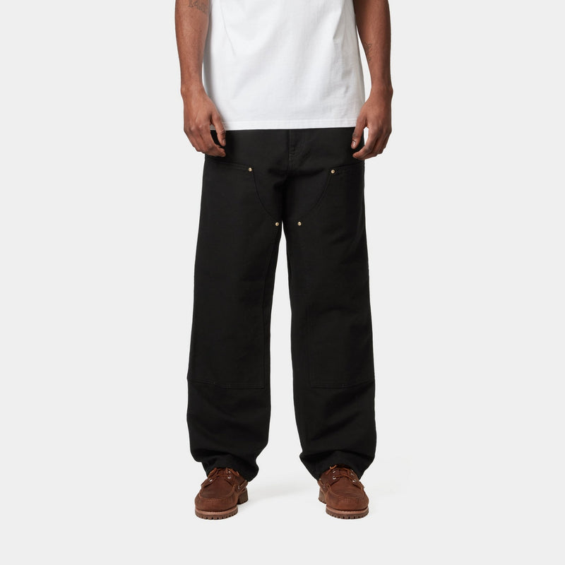 Carhartt WIP Double Knee Pant | Black (rinsed) – Page Double Knee