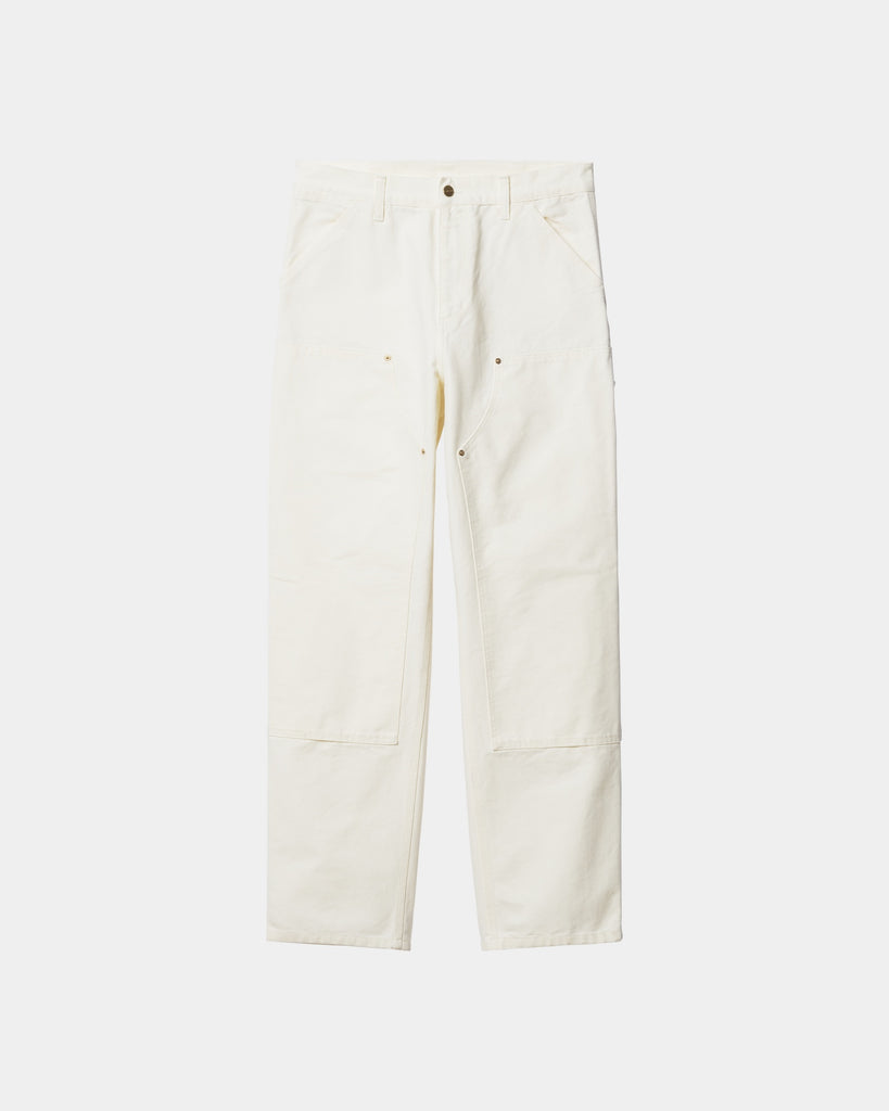 Carhartt WIP Double Knee Pant | Wax (stone washed) – Page Double Knee ...