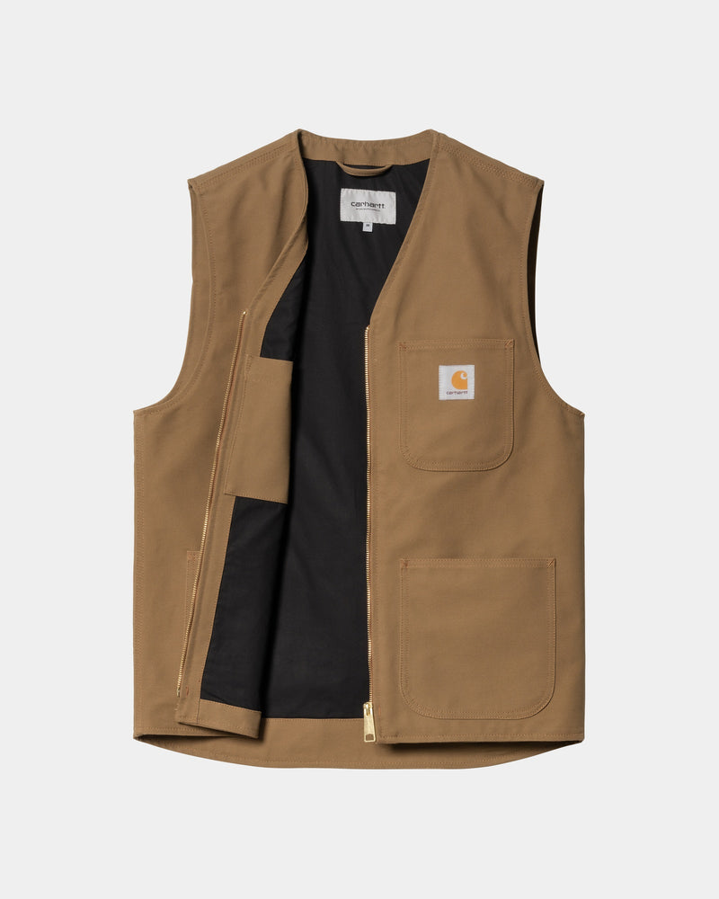 Carhartt WIP Arbor Vest | Hamilton Brown (rigid) – Page Arbor Vest