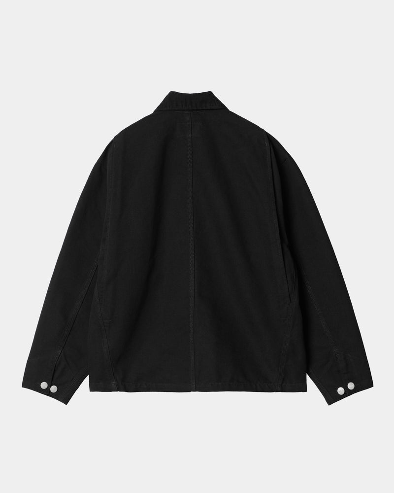 Carhartt WIP Women's OG Michigan Coat (Spring) | Black (rinsed