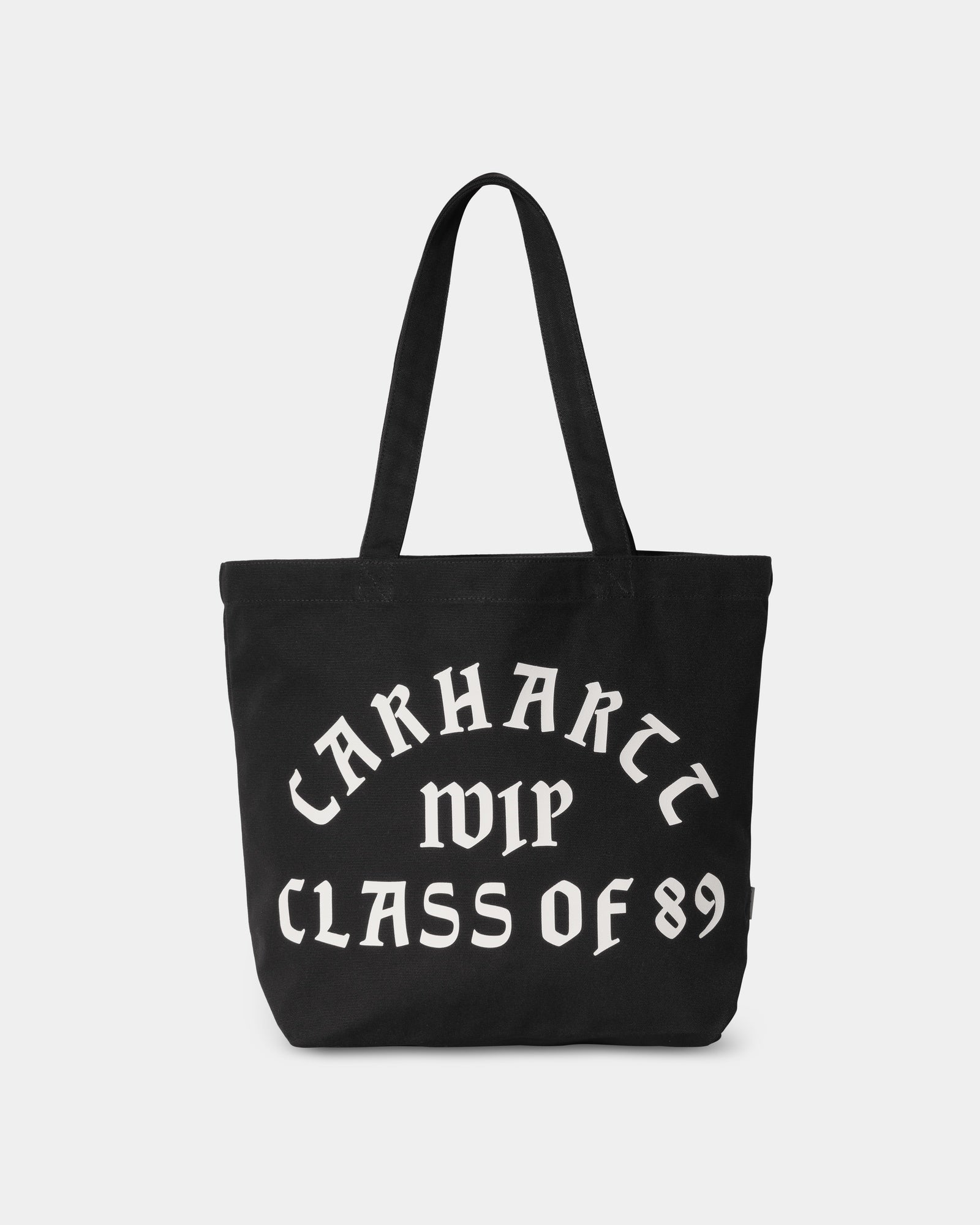 칼하트WIP Carhartt Canvas Graphic Tote,Black / Tonic Class of 89 Print