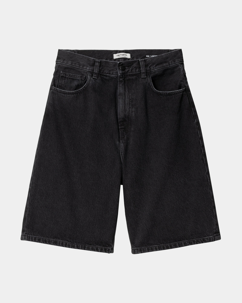 Carhartt WIP Women's Brandon Short | Black (stone washed