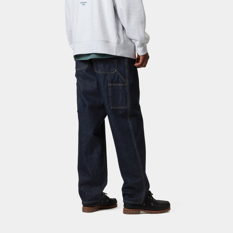 Carhartt WIP Single Knee Pant - Denim | Blue (rinsed) – Page 