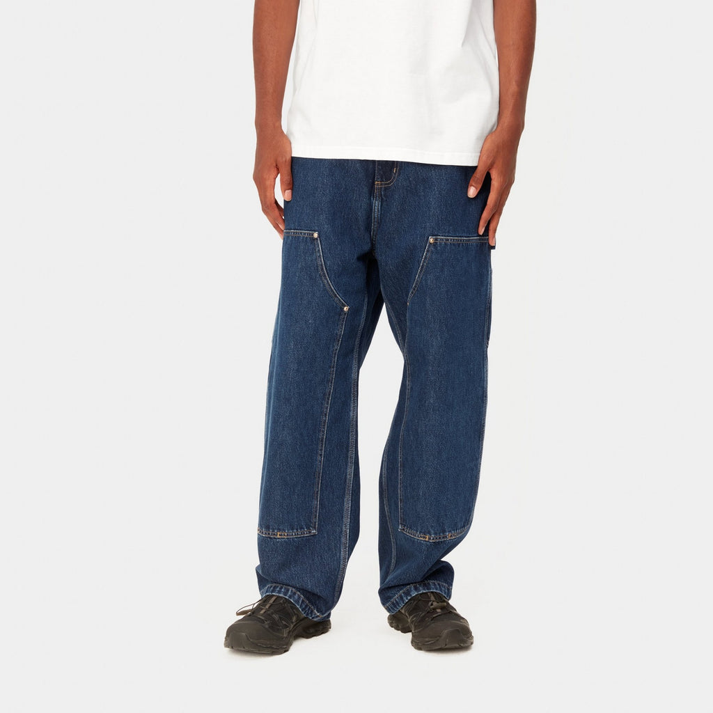 Carhartt WIP Nash Double Knee Pant | Blue (stone washed) – Page Nash ...