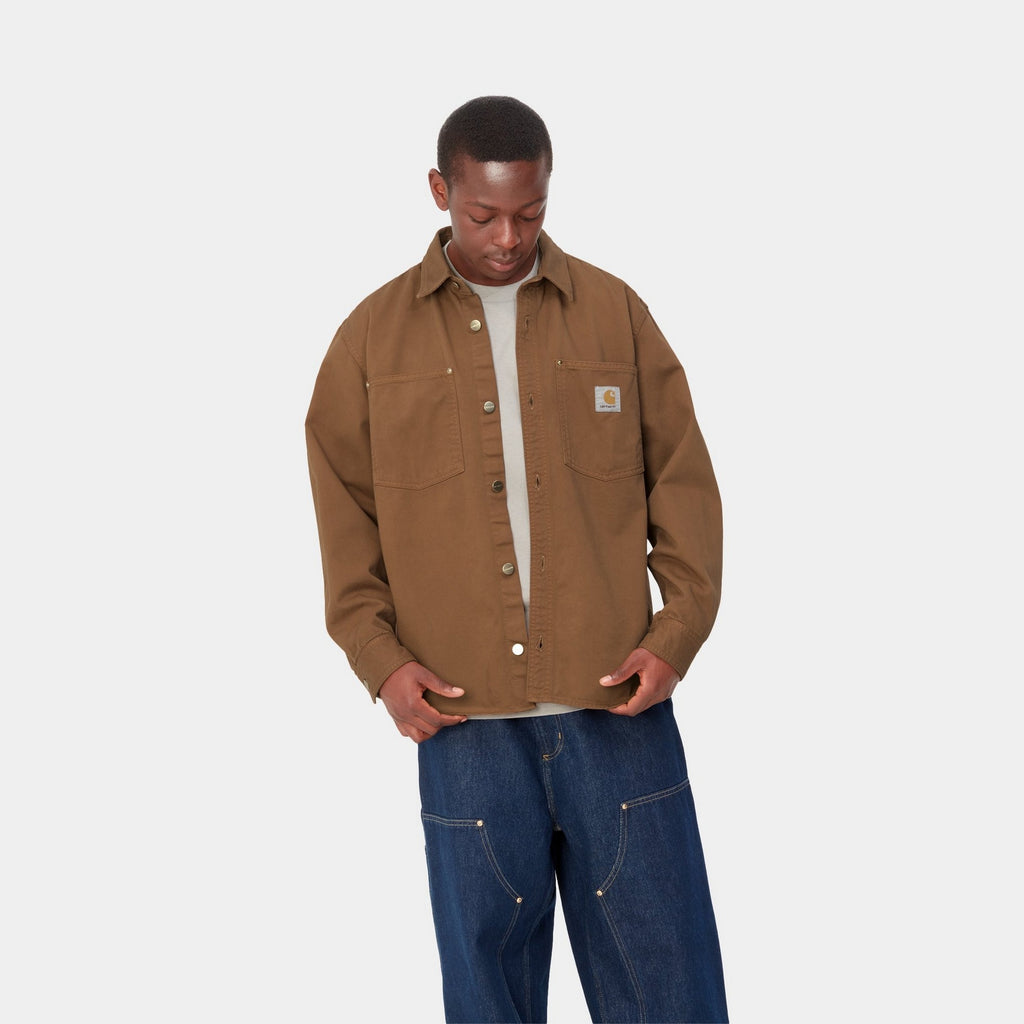 Carhartt WIP Derby Shirt Jacket | Hamilton Brown (garment dyed) – Page ...