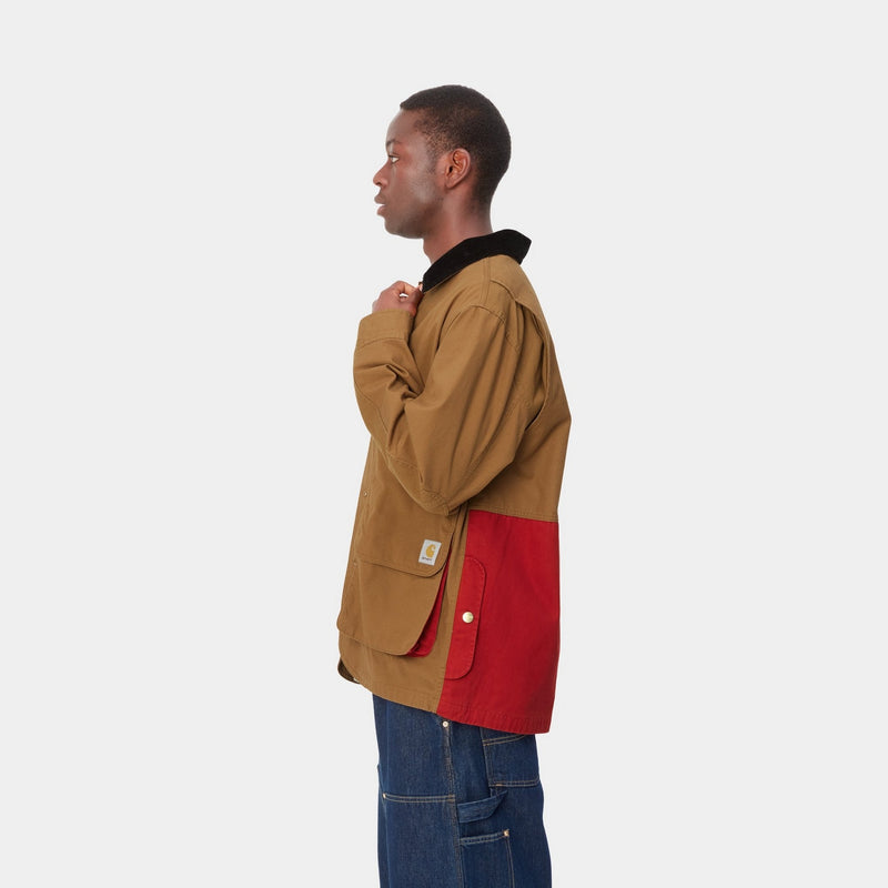 Carhartt WIP Heston Jacket | Hamilton Brown / Cherry – Page Heston