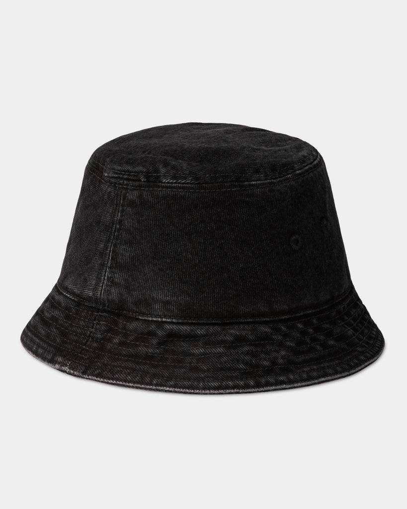 Carhartt WIP Nash Bucket Hat | Black (stone washed) – Page Nash Bucket ...