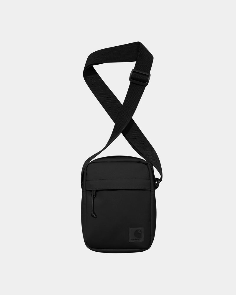Carhartt WIP Verse Shoulder Bag Black - VERSE PRINT, BLACK