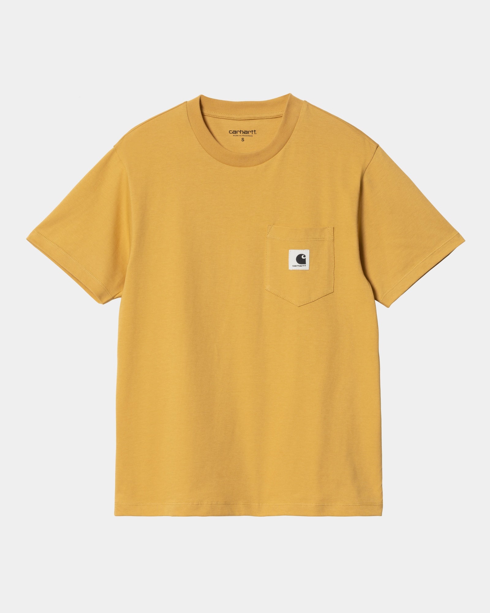 칼하트WIP Carhartt WOMEN'S Pocket T-Shirt,Sunray