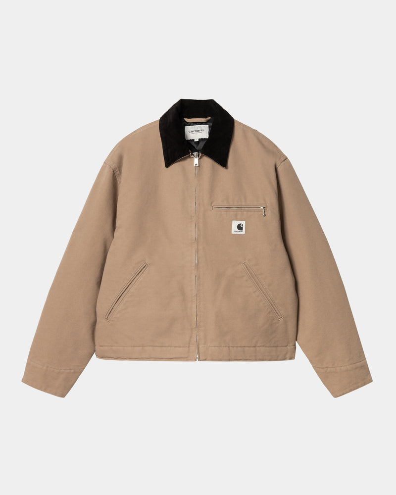 Carhartt WIP Women s OG Detroit Jacket Winter Peanut Black Page Women s OG Detroit Jacket Winter