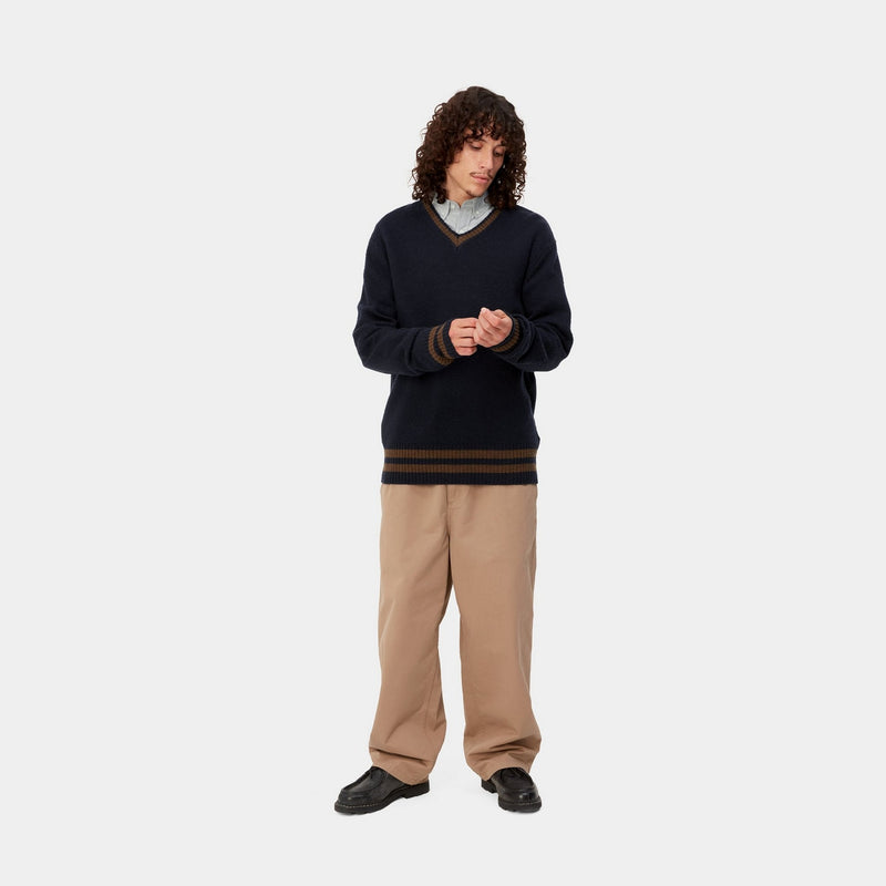 Carhartt WIP Stanford Sweater | Dark Navy – Page Stanford Sweater