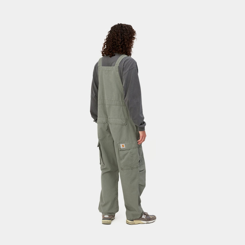 Cargo Bib Overall | Dollar Green (stone washed)