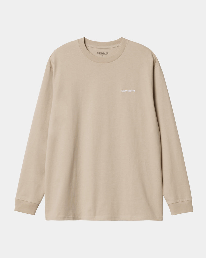 Carhartt WIP Script Embroidery Long Sleeve T-Shirt | Wall – Page