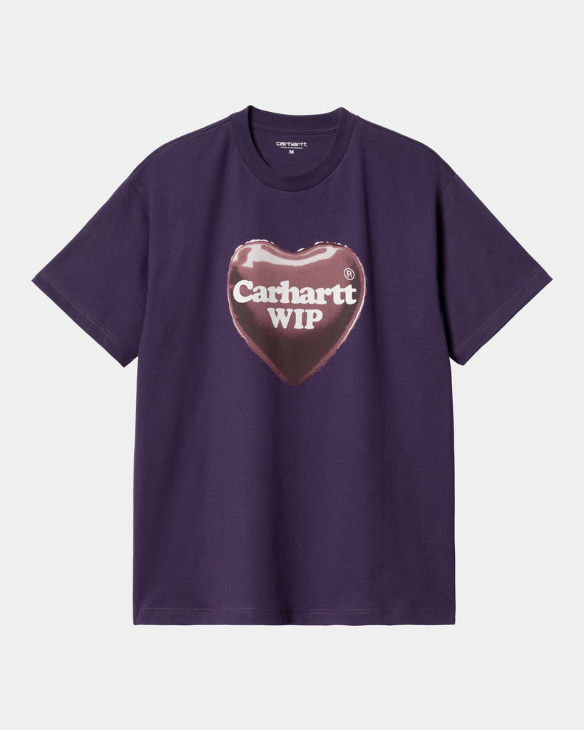 Carhartt WIP Heart Balloon T-Shirt | Cassis – Page Heart Balloon T ...