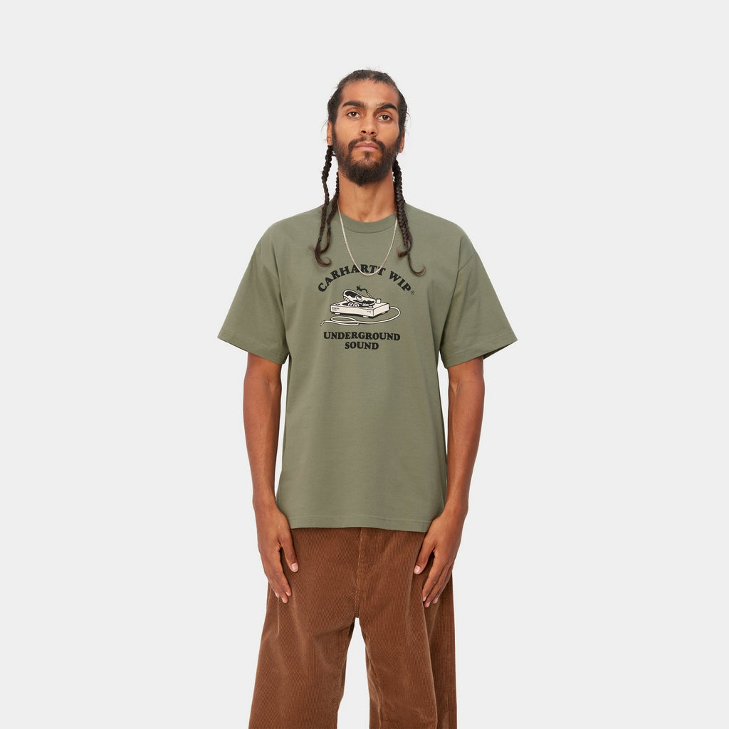 Carhartt WIP Underground Sound T-Shirt | Dollar Green – Page ...