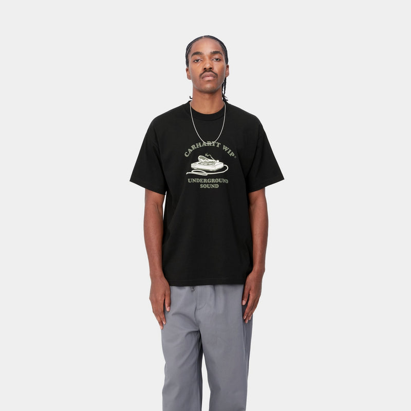 Carhartt WIP Underground Sound T-Shirt | Black – Page Underground