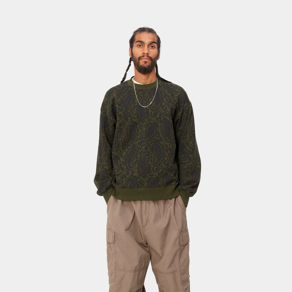 Carhartt WIP Paisley Sweatshirt | Plant – Page Paisley Sweatshirt ...