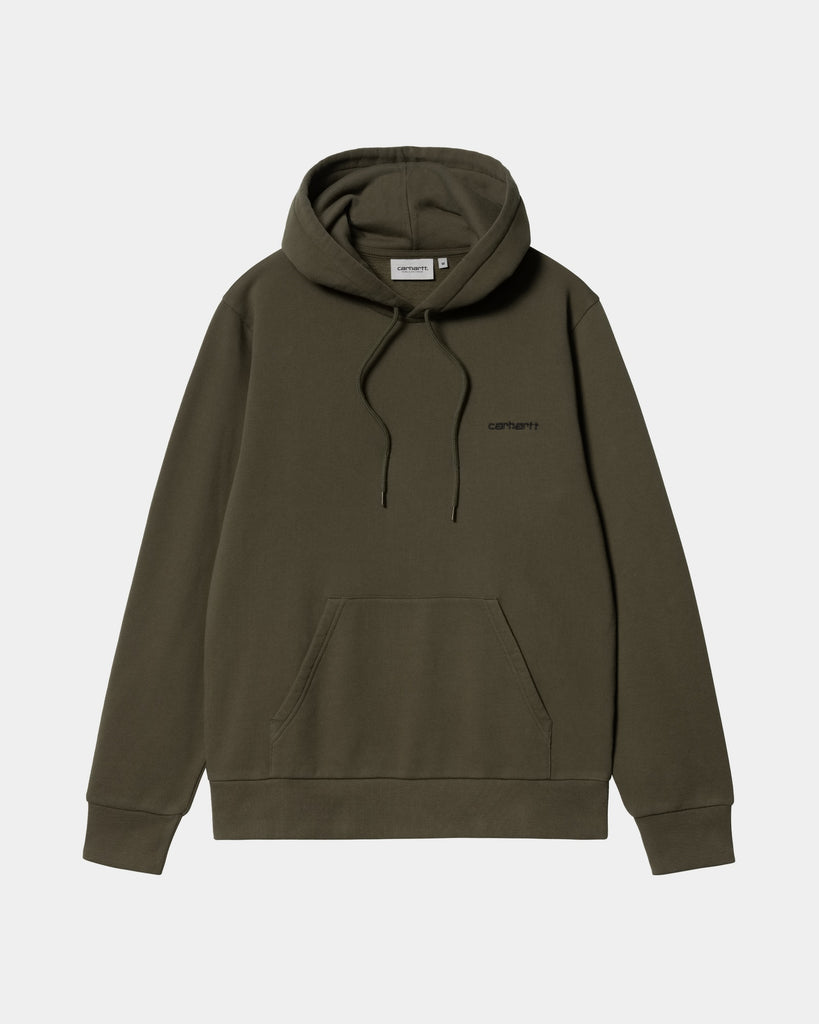 Carhartt WIP Hooded Script Embroidery Sweatshirt | Cypress – Page ...