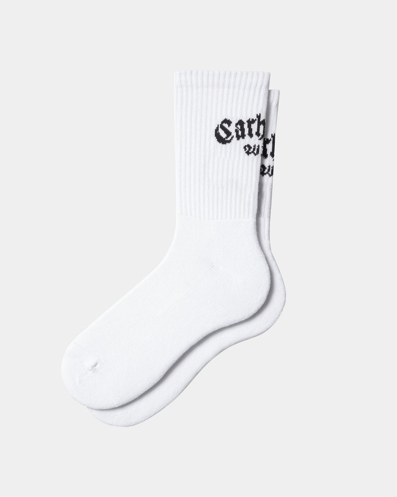 Carhartt WIP Onyx Socks | White / Black – Page Onyx Socks – Carhartt ...
