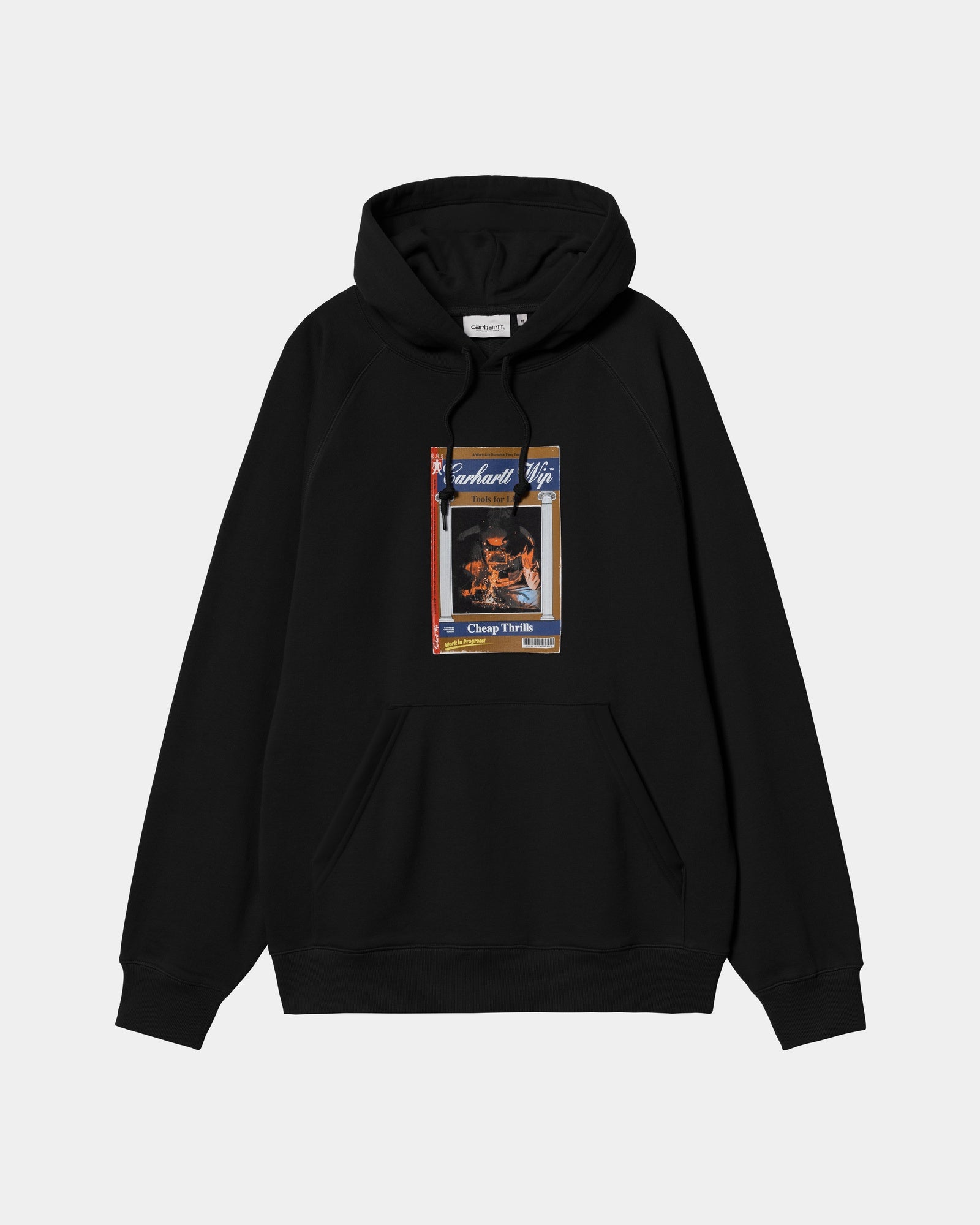 칼하트WIP Carhartt Hooded Cheap Thrills Sweatshirt,Black