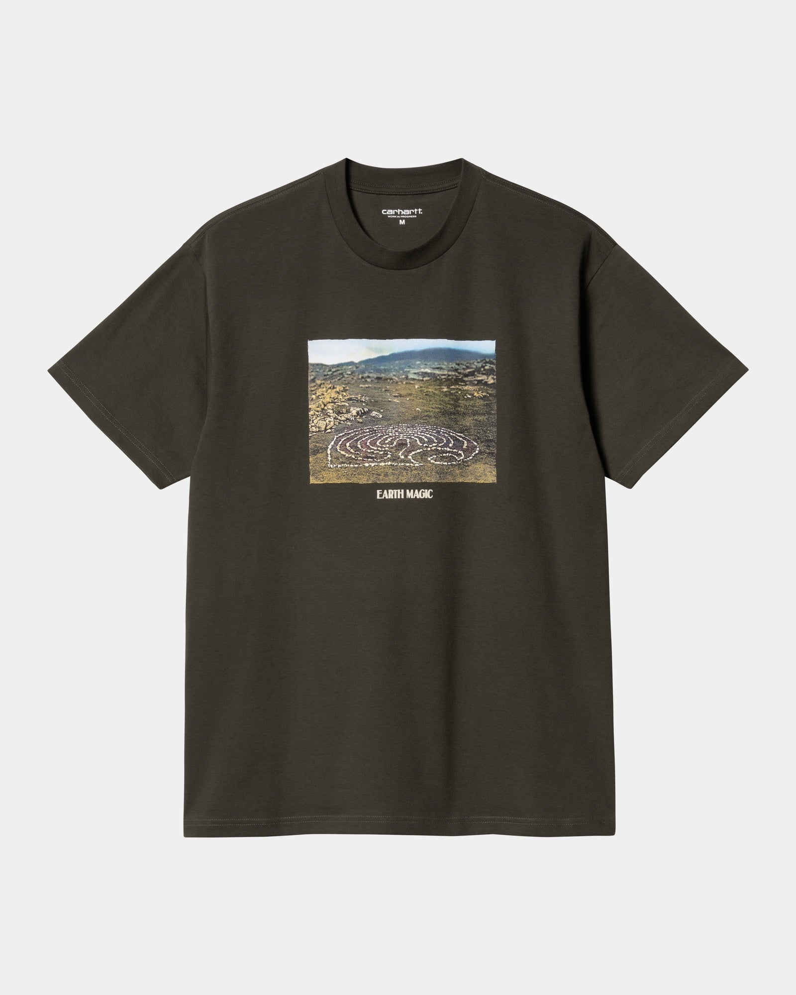 칼하트WIP Carhartt Earth Magic T-Shirt,Cypress