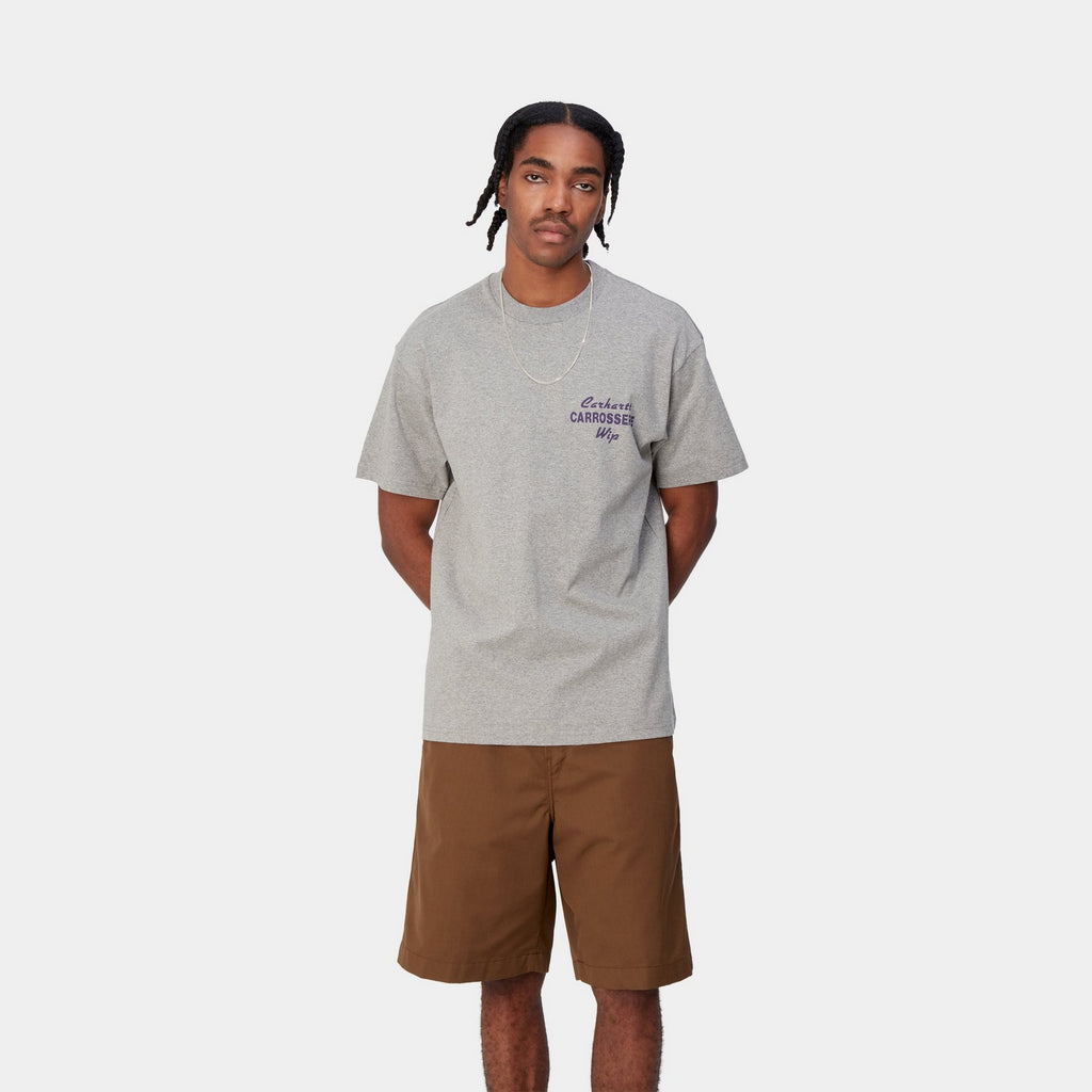 Carhartt WIP Mechanics T-Shirt | Grey Heather – Page Mechanics T-Shirt ...
