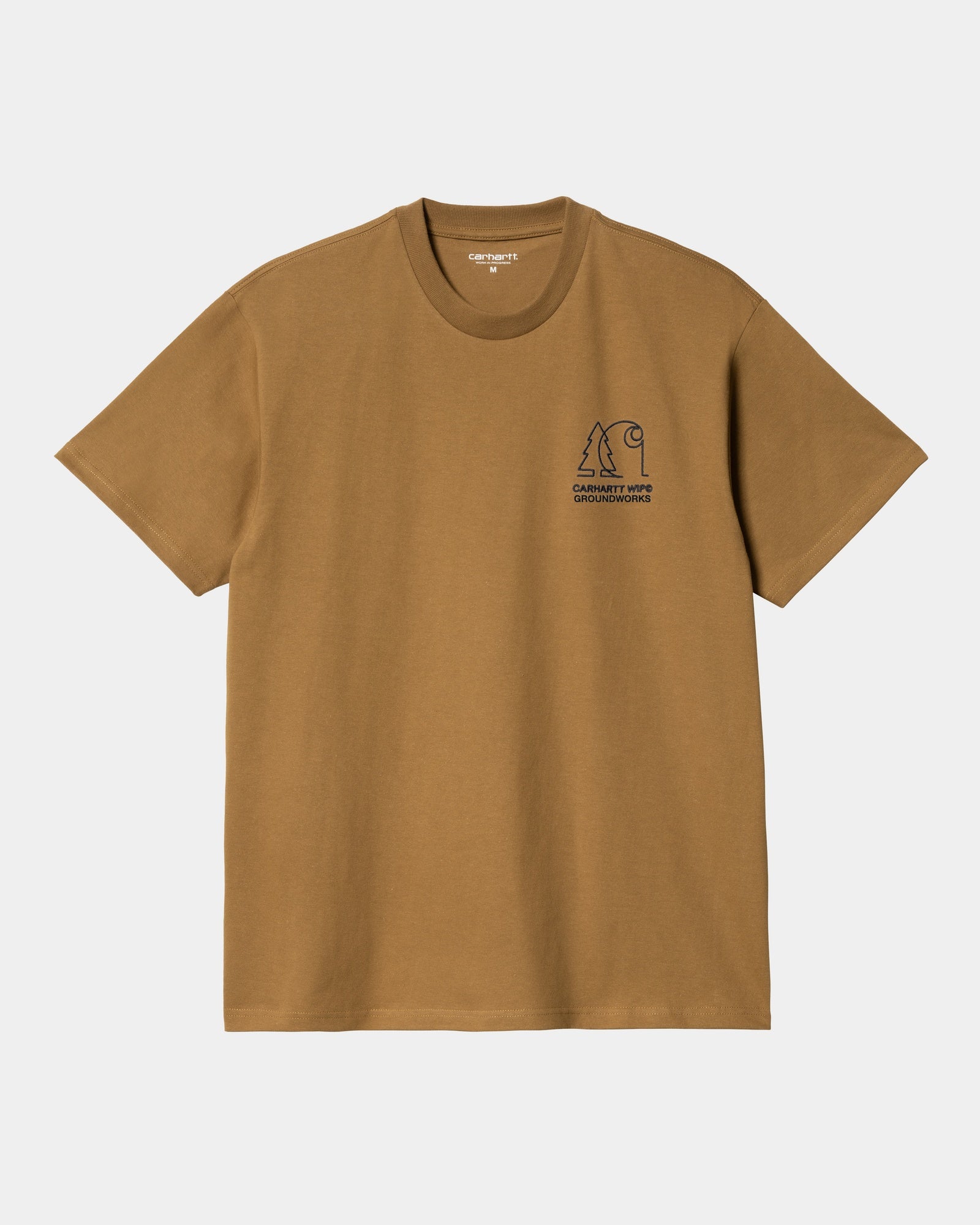 칼하트WIP Carhartt Groundworks T-Shirt,해밀턴 Hamilton Brown