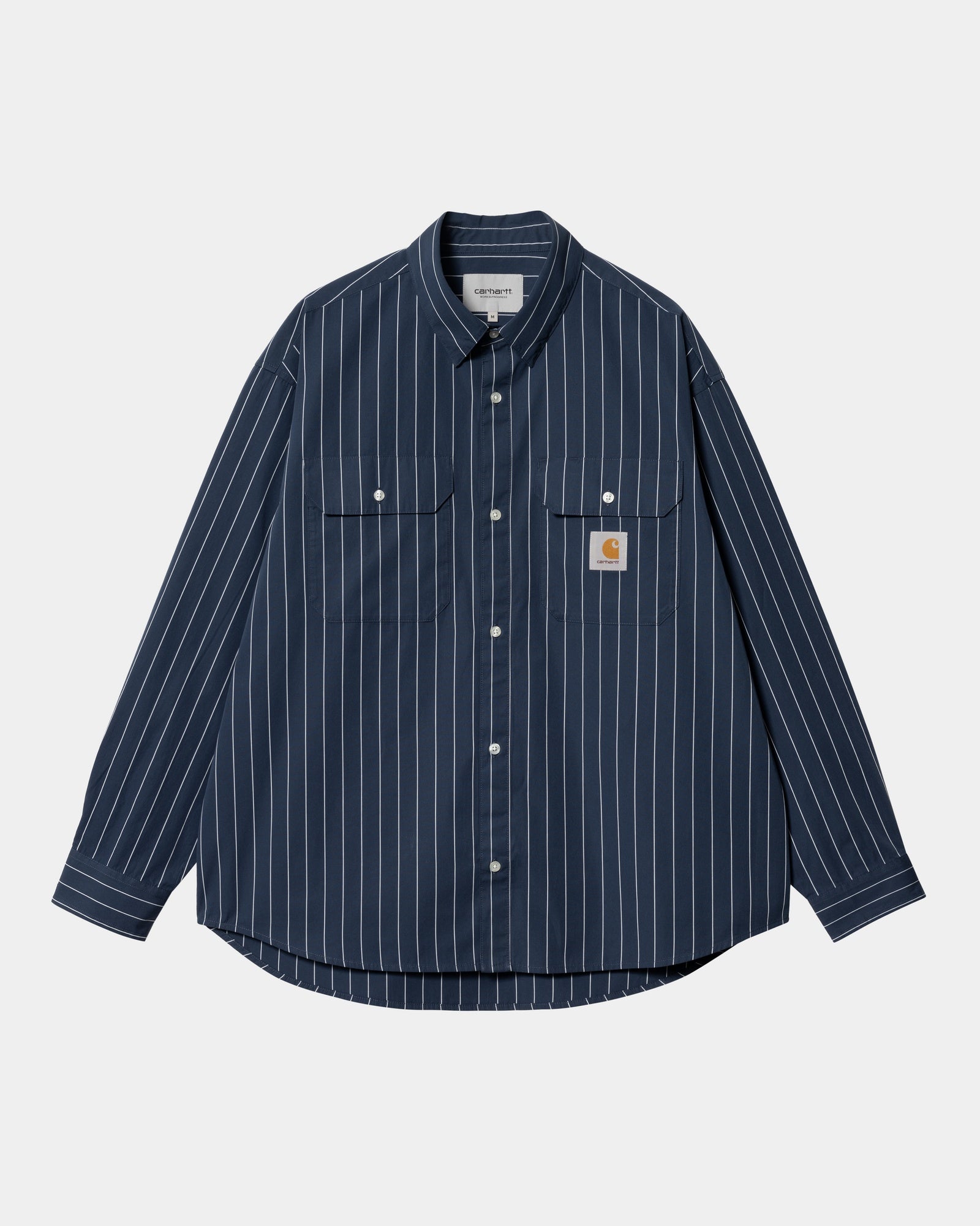 칼하트WIP Carhartt Orlean Stripe Shirt,Blue / White
