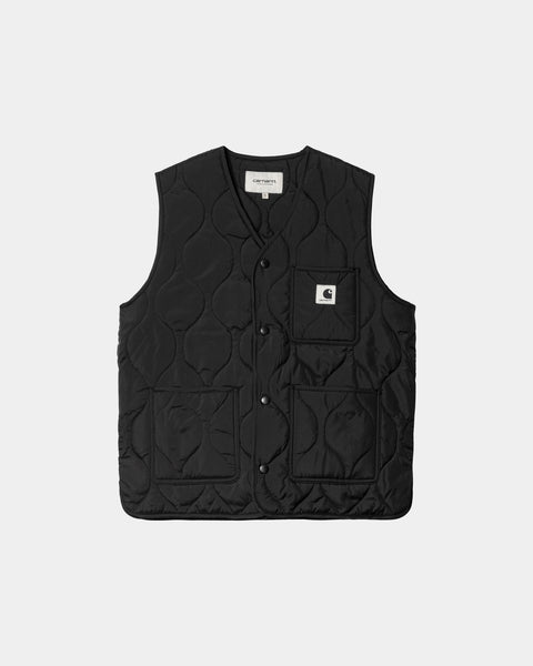 某メーカー Skyler Women's WIP Carhartt Vest Women's Page – Black | ウェア