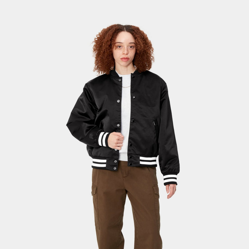 Women's Class of 89 Bomber Jacket | Black