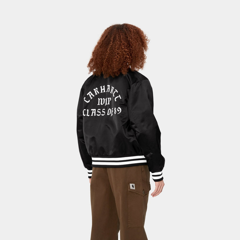 Women's Class of 89 Bomber Jacket | Black