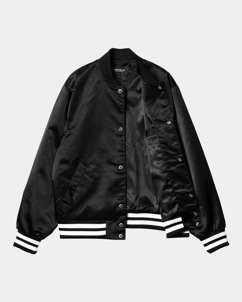 Carhartt WIP Women's Class of 89 Bomber Jacket | Black – Page Women's ...