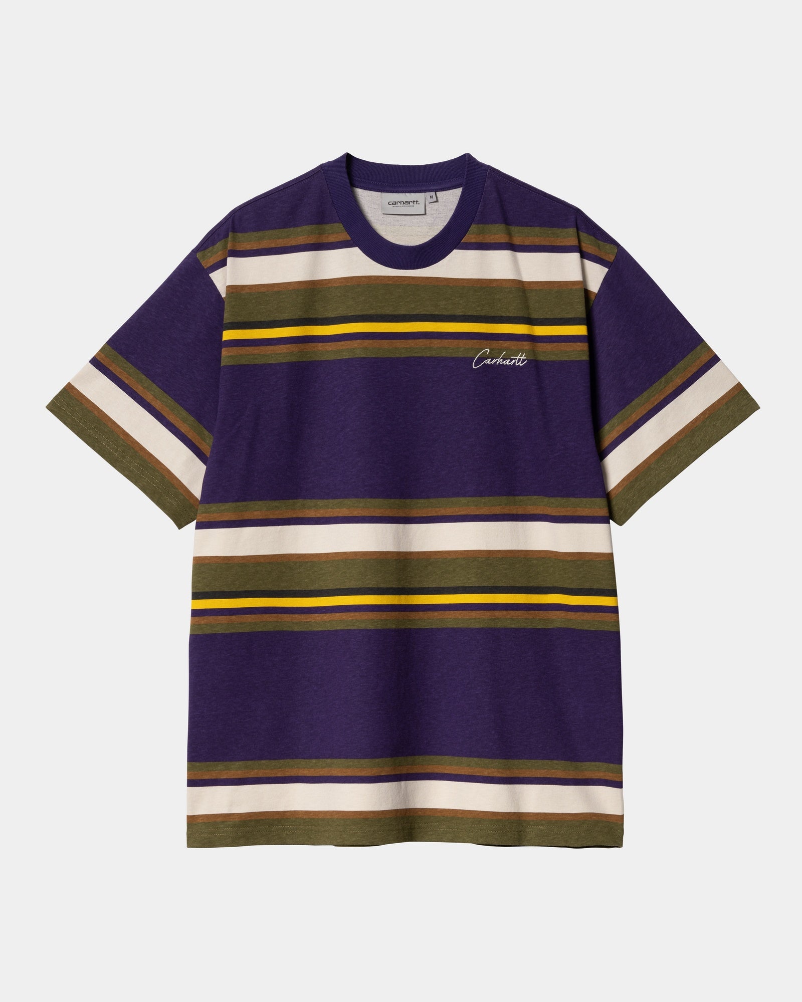 칼하트WIP Carhartt Morcom Stripe T-Shirt,Tyrian