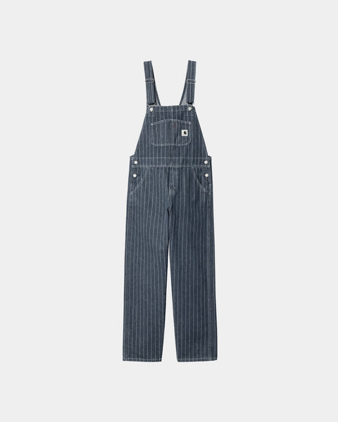 Carhartt WIP Women's Orlean Bib Overall Straight | Orlean Stripe 