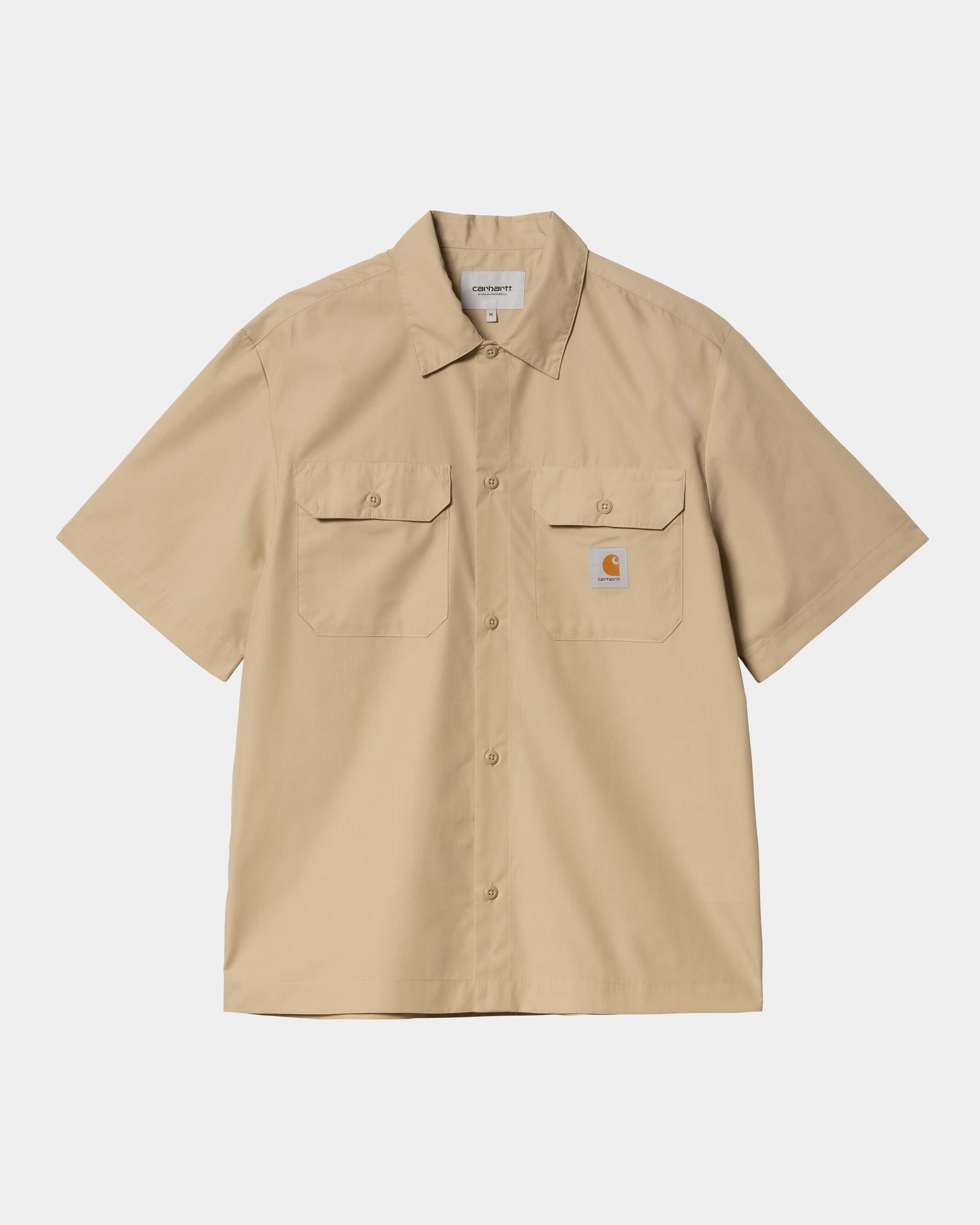 칼하트WIP Carhartt Craft Short Sleeve Shirt,Sable