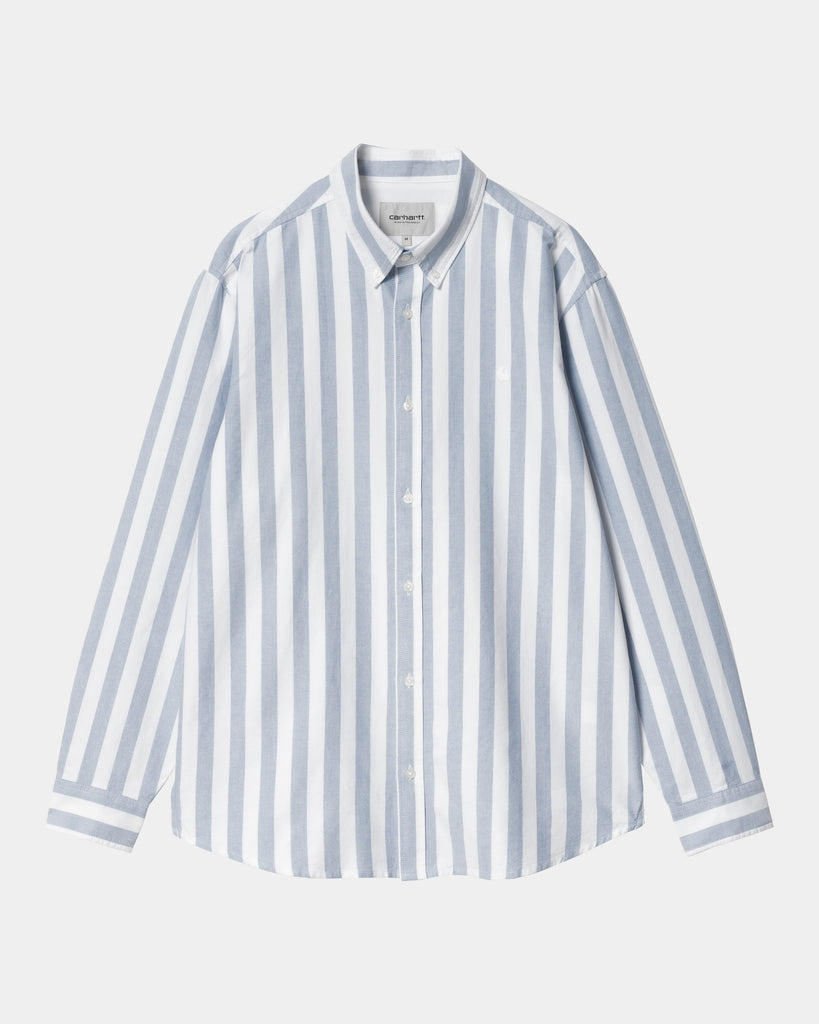 Carhartt WIP Dillion Stripe Shirt | Bleach – Page Dillion Stripe Shirt ...