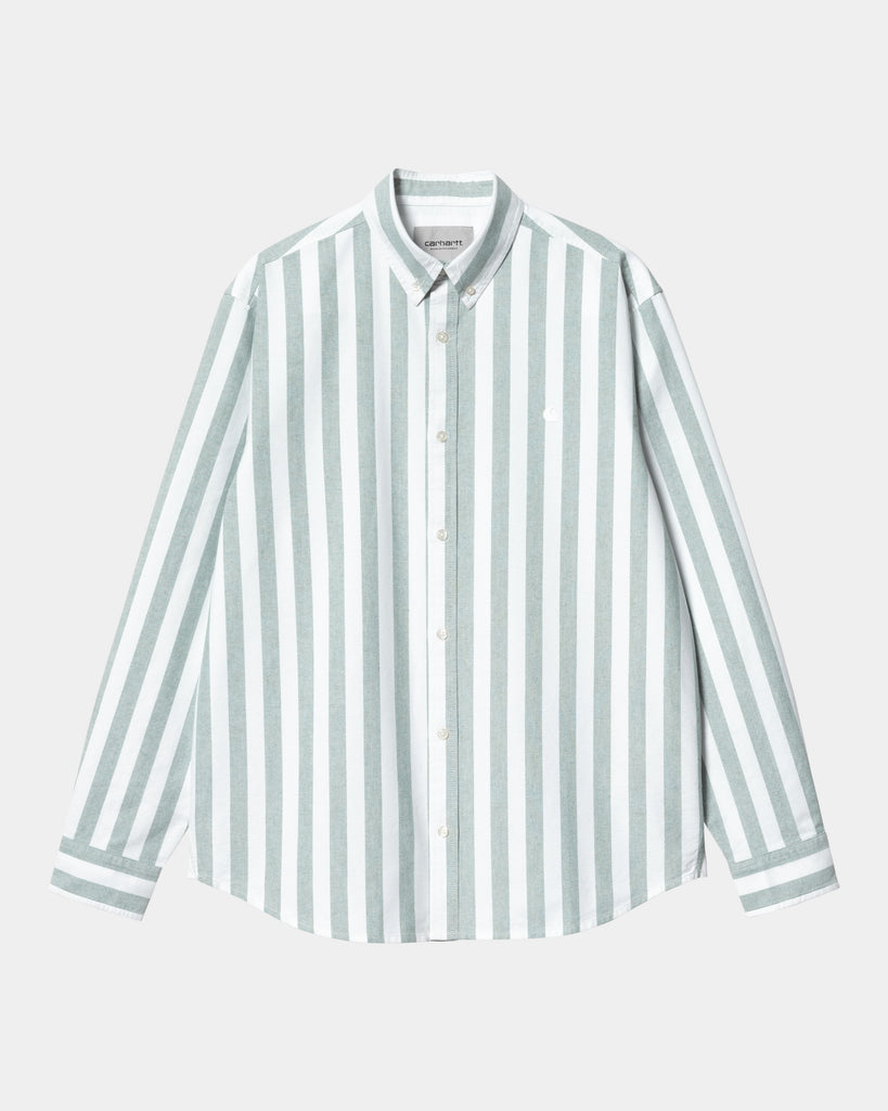 Carhartt WIP Dillion Stripe Shirt | Chervil – Page Dillion Stripe Shirt