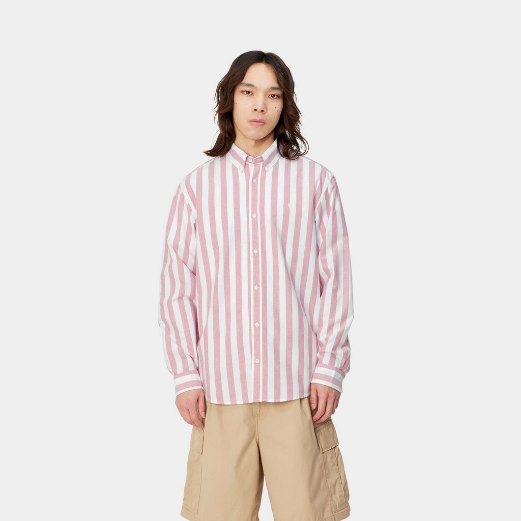 Carhartt WIP Dillion Stripe Shirt | Samba – Page Dillion Stripe Shirt