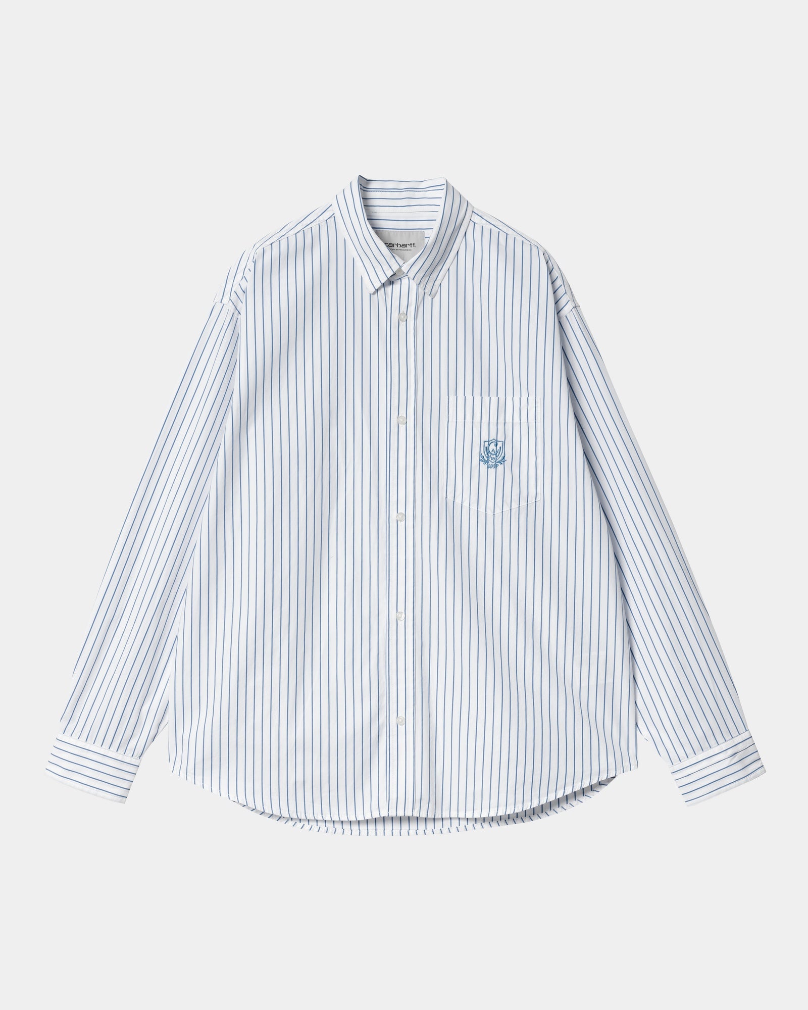 칼하트WIP Carhartt Linus Stripe Shirt,Bleach