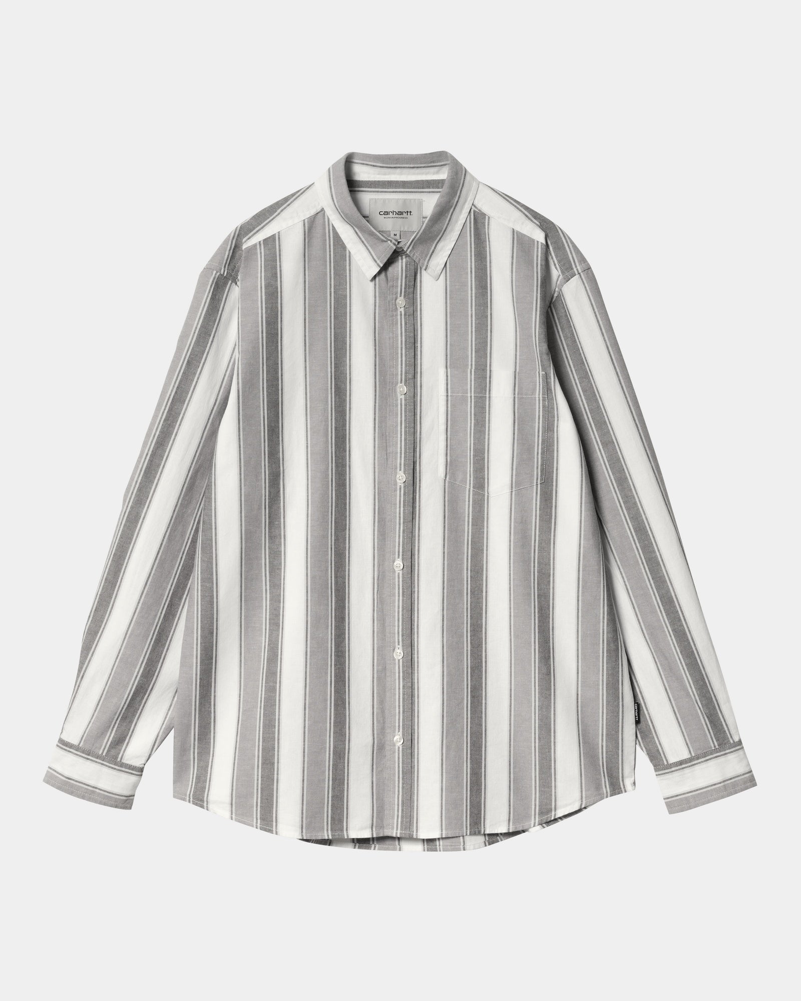 칼하트WIP Carhartt Kendricks Stripe Shirt,Flint / Shiver