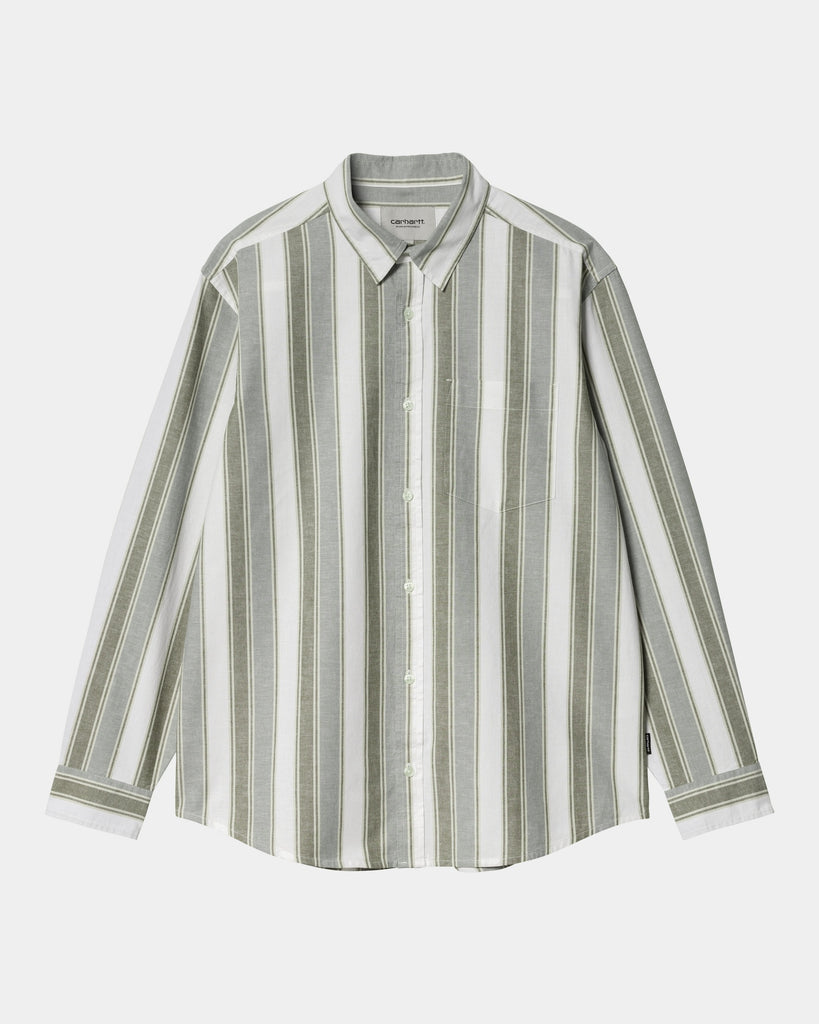 Carhartt WIP Kendricks Stripe Shirt | Dundee / Park – Page Kendricks ...