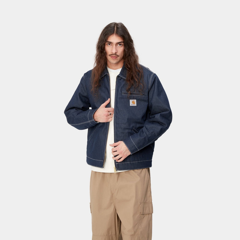 Carhartt WIP OG Detroit Jacket (Spring) | Blue (rigid) – Page OG