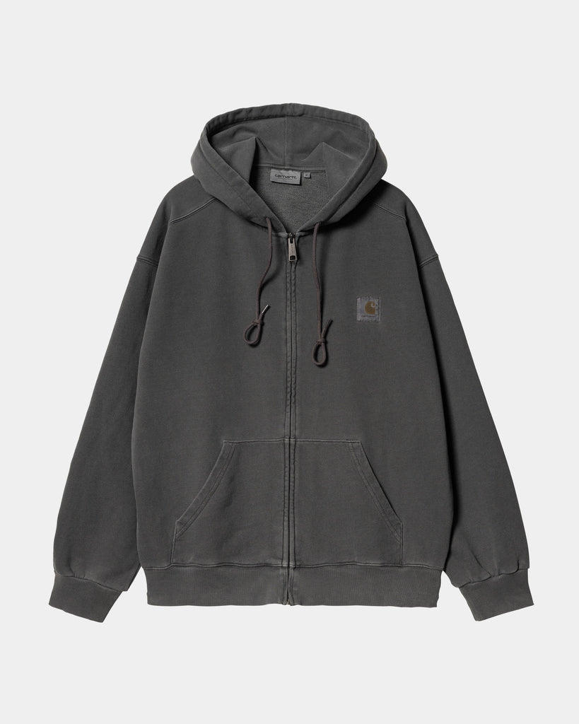Carhartt WIP Hooded Nelson Jacket | Charcoal – Page Hooded Nelson ...